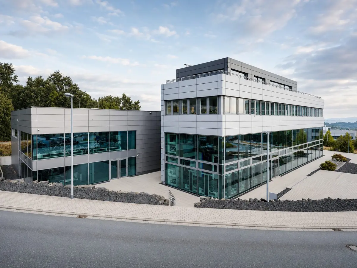 Idstein: showroom and office buildings.
